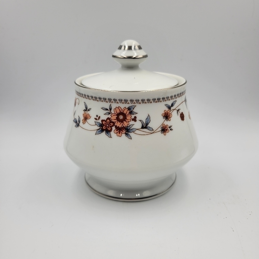 Vtg Sheffield Anniversary Sugar Bowl with Lid